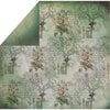 FabScraps - Organic Collection - 12 x 12 Double Sided Paper - Tree