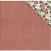 FabScraps - Country Kitchen Collection - 12 x 12 Double Sided Paper - Pomegranate check