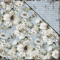 FabScraps - Vintage Elegance Collection - 12 x 12 Double Sided Paper - Happy Love