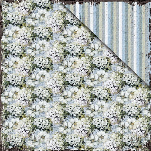 FabScraps - Vintage Elegance Collection - 12 x 12 Double Sided Paper - Enchantment
