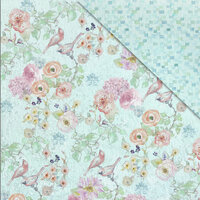 FabScraps - Charms of Spring Collection - 12 x 12 Double Sided Paper - Wonderfully Wild