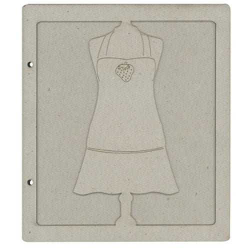 FabScraps - Organic Collection - Die Cut Albums - Apron