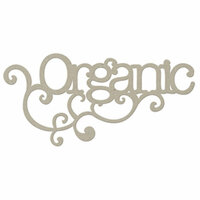 FabScraps - Organic Collection - Die Cut Words - Organic