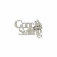 FabScraps - Summer Collection - Die Cut Words - Gone Sailing