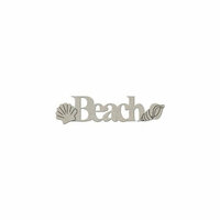 FabScraps - Summer Collection - Die Cut Words - Beach