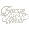 FabScraps - Die Cut Words - Dreams and Wishes