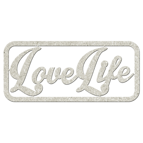 FabScraps - Die Cut Words - Love Life