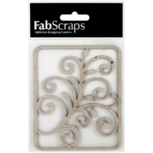 FabScraps - Tranquility Collection - Die Cut Embellishments - Filigree Trim
