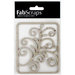 FabScraps - Tranquility Collection - Die Cut Embellishments - Filigree Trim