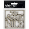 FabScraps - Country Kitchen Collection - Die Cut Words - All Things Nice