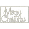 FabScraps - Christmas Memories Collection - Die Cut Words - Merry Christmas