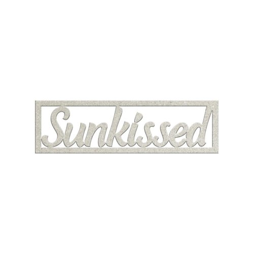 FabScraps - Summer Loving Collection - Die Cut Words - Sunkissed