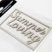 FabScraps - Summer Loving Collection - Die Cut Words - Summer Loving