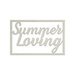 FabScraps - Summer Loving Collection - Die Cut Words - Summer Loving