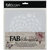 FabScraps - 8 x 8 Plastic Stencil - Desert Rose