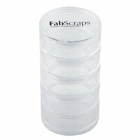 FabScraps - Storage - Stack Jar - Small - Set of Five