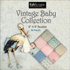 FabScraps - Vintage Baby Collection - Mini Paper Book 8 x 8