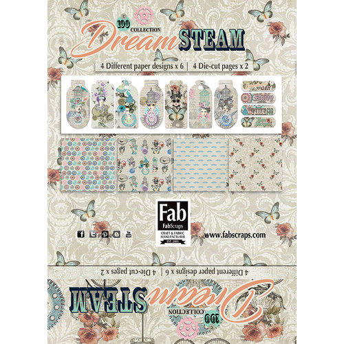 FabScraps - Dream Steam Collection - Card Kit