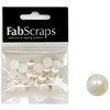 FabScraps - Pearls - Bling - Cream - 10mm