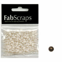 FabScraps - Pearls - Bling - Brown - 4mm