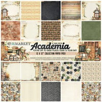 49 and Market - Academia Collection - 12 x 12 Collection Paper Pack