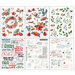 49 and Market - ARToptions Holiday Wishes Collection - 6 x 8 Rub-On Transfers