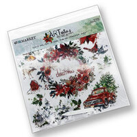 49 and Market - ARToptions Holiday Wishes Collection - 12 x 12 Rub-On Transfers
