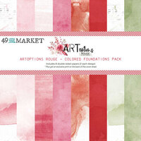 49 and Market - ARToptions Rouge Collection - 12 x 12 Collection Pack - Colored
