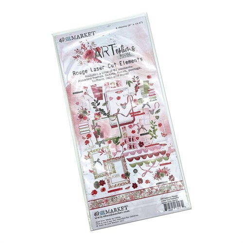 49 and Market - ARToptions Rouge Collection - Laser Cut Elements