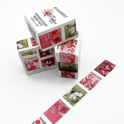 49 and Market - ARToptions Rouge Collection - Washi Tape - Postage
