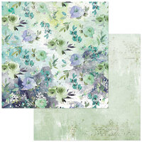 49 and Market - ARToptions Viken Collection - 12 x 12 Double Sided Paper - Floral Notes