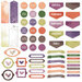 49 and Market - ARToptions Plum Grove Collection - Chipboard Set