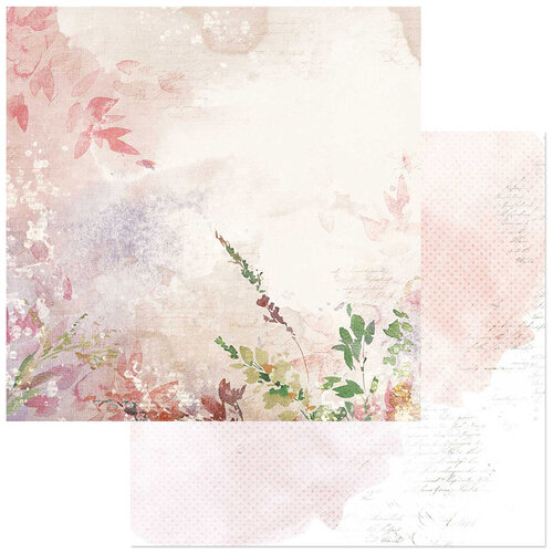 49 and Market - ARToptions Plum Grove Collection - 12 x 12 Double Sided Paper - Wildflowers