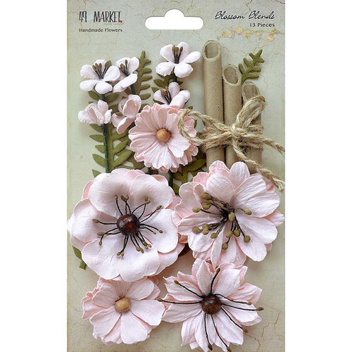 49 and Market - Handmade Flowers - Blossom Blends - Natural Blush