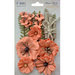 49 and Market - Handmade Flowers - Blossom Blends - Cantaloupe