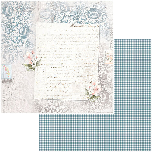 49 and Market - Bold and Beautiful Collection - 12 x 12 Double Sided Paper - Dear John