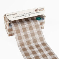 49 and Market - Curators Essentials Collection - Fabric Tape - Vintage Plaid