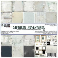 49 and Market - Captured Adventures Collection - 6 x 6 Collection Pack
