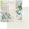 49 and Market - Curators Botanical - 12 x 12 Double Sided Paper - Records