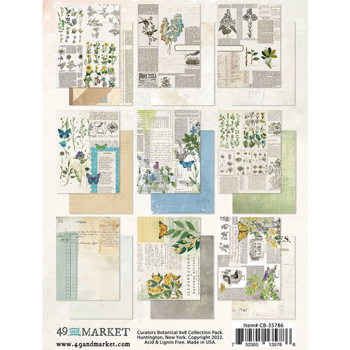 49 and Market - Curators Botanical - 6 x 8 Collection Pack 49 and Market - Curators Botanical - 6 x 8 Collection Pack