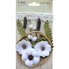 49 and Market - Handmade Flowers - Cottage Blooms - Cotton