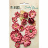 49 and Market - Flower Embellishments - Country Blooms - Scarlet
