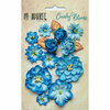 49 and Market - Flower Embellishments - Country Blooms - Cobalt