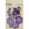 49 and Market - Flower Embellishments - Country Blooms - Violet