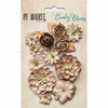 49 and Market - Flower Embellishments - Country Blooms - Mushroom