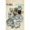 49 and Market - Flower Embellishments - Country Blooms - Storm