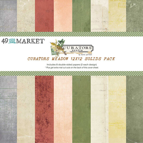 49 and Market - Curators Meadow Collection - 12 x 12 Collection Pack - Solids