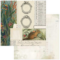 49 and Market - Curators Meadow Collection - 12 x 12 Double Sided Paper - Arbor