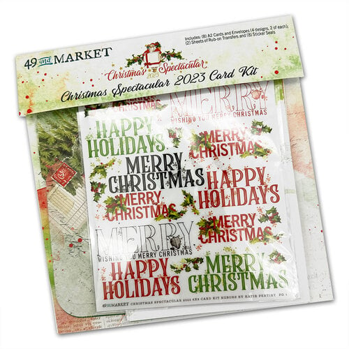 49 and Market - Christmas Spectacular Collection - Card Kit