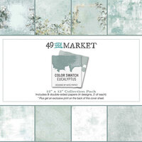 49 and Market - Color Swatch Eucalyptus Collection - 12 x 12 Collection Pack
